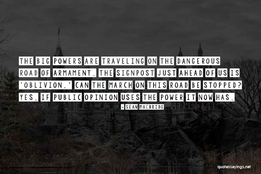 Lilienthal Uhren Quotes By Sean MacBride
