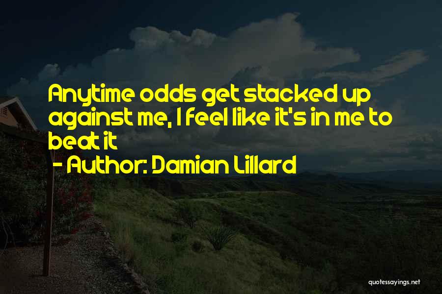 Lillard Quotes By Damian Lillard
