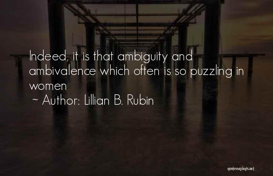 Lillian B. Rubin Quotes 1492930