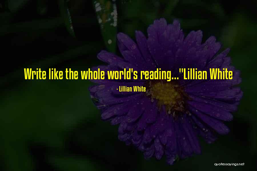 Lillian White Quotes 1778992