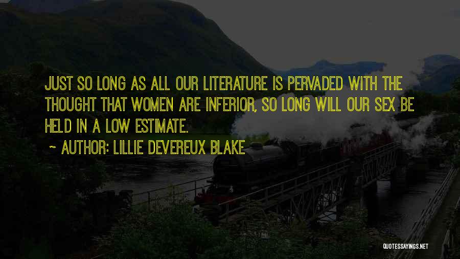 Lillie Devereux Blake Quotes 1850907