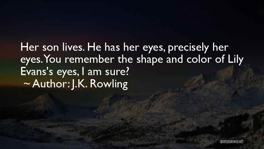 Lily Evans Quotes By J.K. Rowling