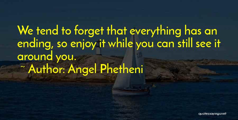 Lily Pad Flower Quotes By Angel Phetheni