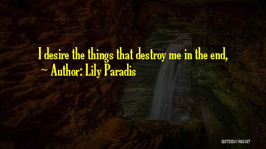 Lily Paradis Quotes 1095246