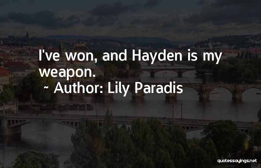 Lily Paradis Quotes 1303011