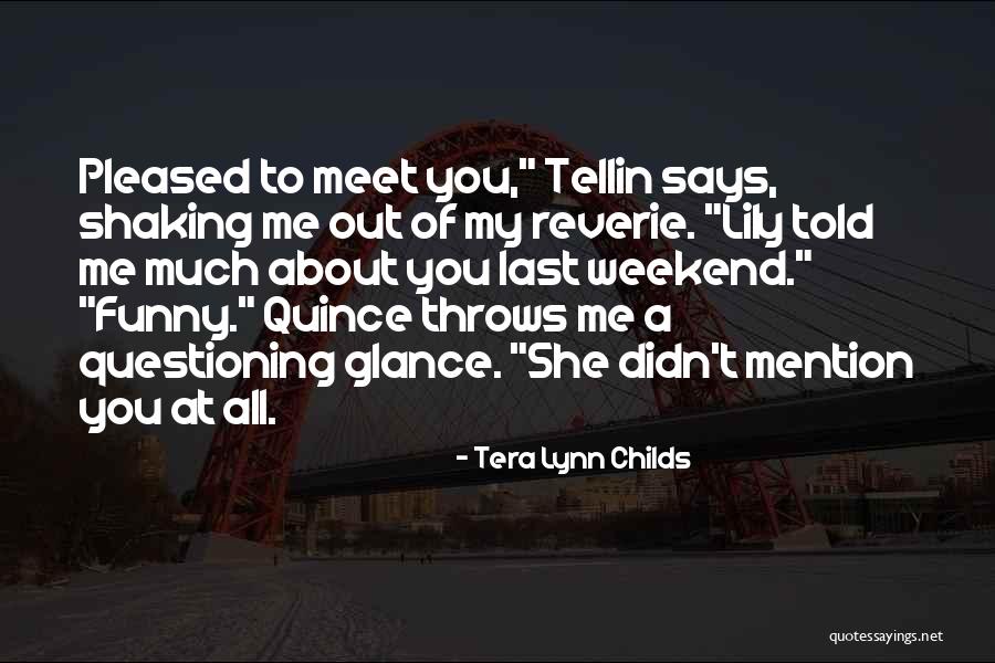 Lily Sanderson Quotes By Tera Lynn Childs Lily Sanderson Quotes By Tera Lynn Childs