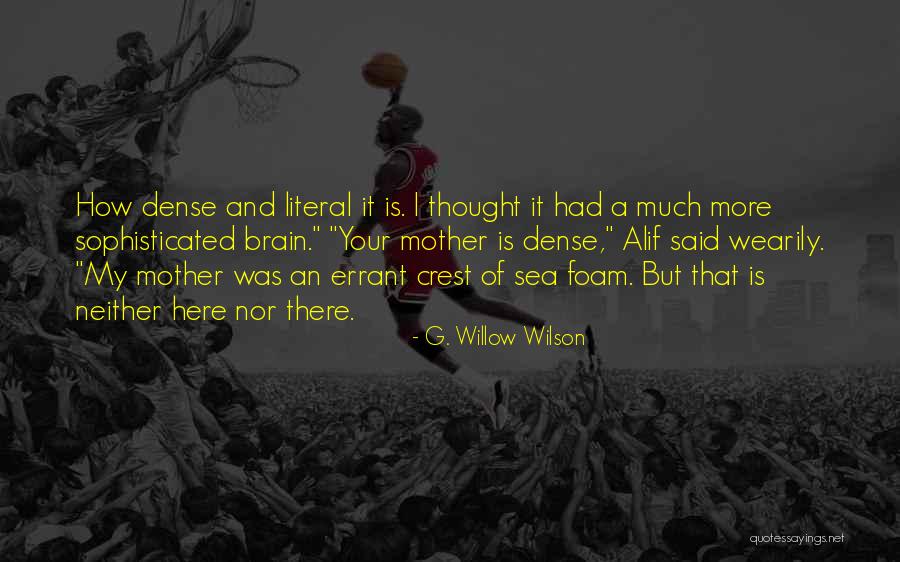 Limande Poisson Quotes By G. Willow Wilson Limande Poisson Quotes By G. Willow Wilson