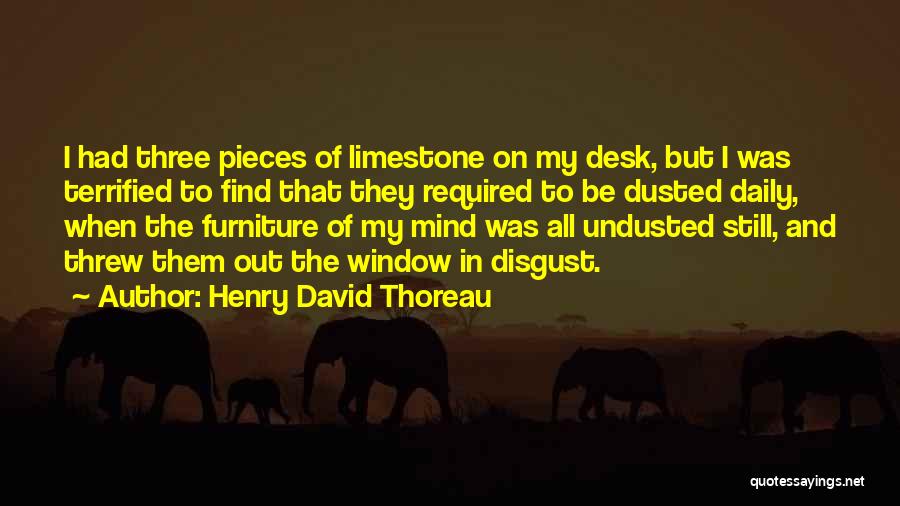 Limestone Quotes By Henry David Thoreau