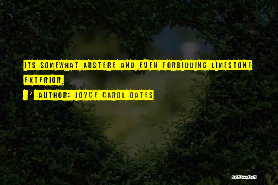 Limestone Quotes By Joyce Carol Oates