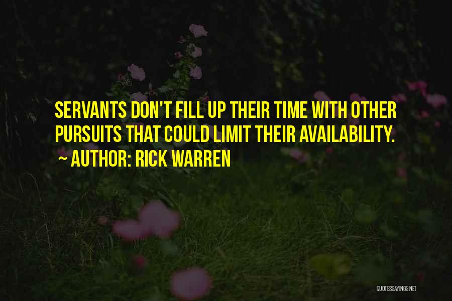 Limit Quotes By Rick Warren