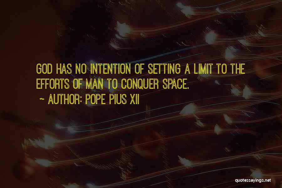 Limit Setting Quotes By Pope Pius XII