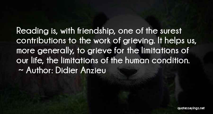 Limitations Of Friendship Quotes By Didier Anzieu