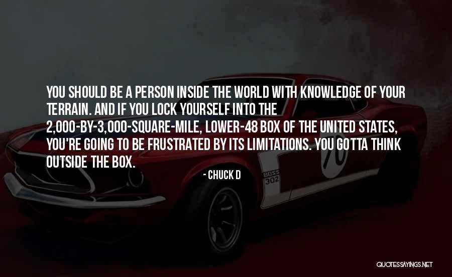 Limitations Of Knowledge Quotes By Chuck D