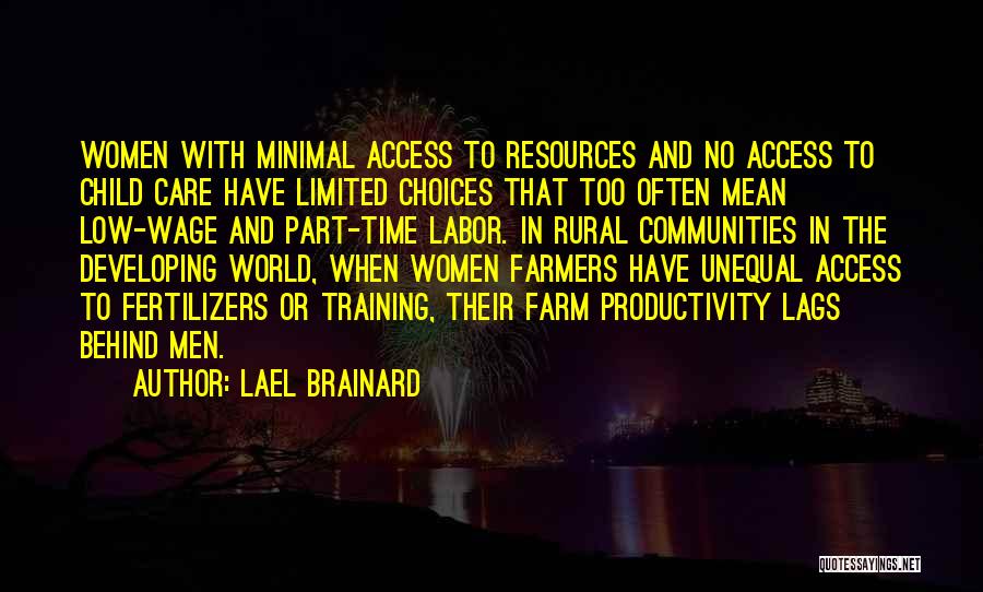 Limited Choices Quotes By Lael Brainard