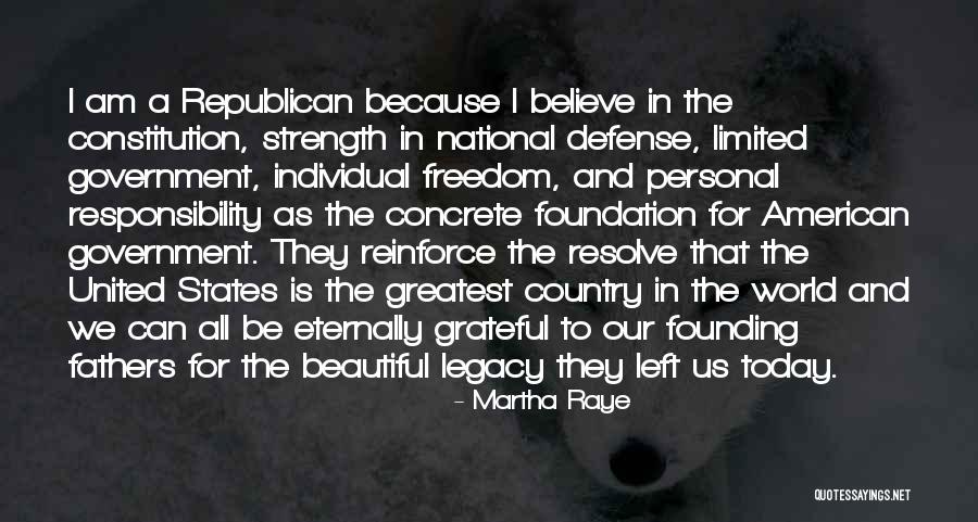 Limited Freedom Quotes By Martha Raye Limited Freedom Quotes By Martha Raye