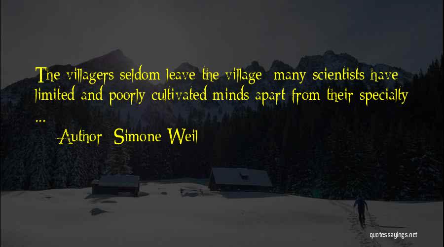 Limited Minds Quotes By Simone Weil