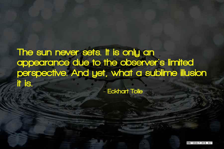 Limited Perspective Quotes By Eckhart Tolle