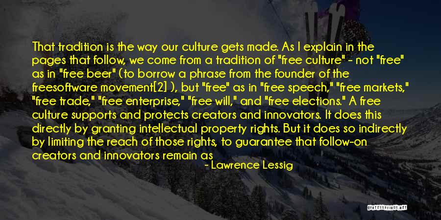 Limiting Free Speech Quotes By Lawrence Lessig