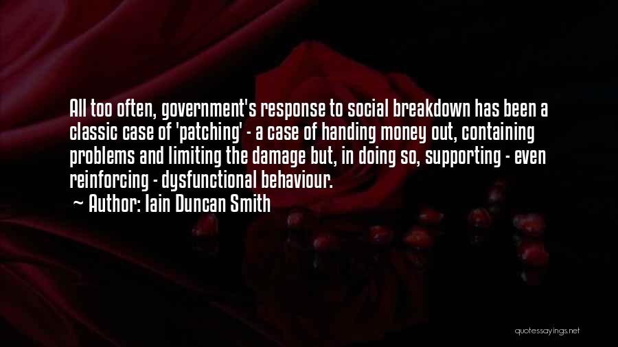 Limiting Government Quotes By Iain Duncan Smith