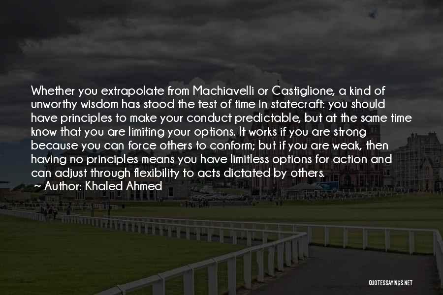 Limiting Others Quotes By Khaled Ahmed