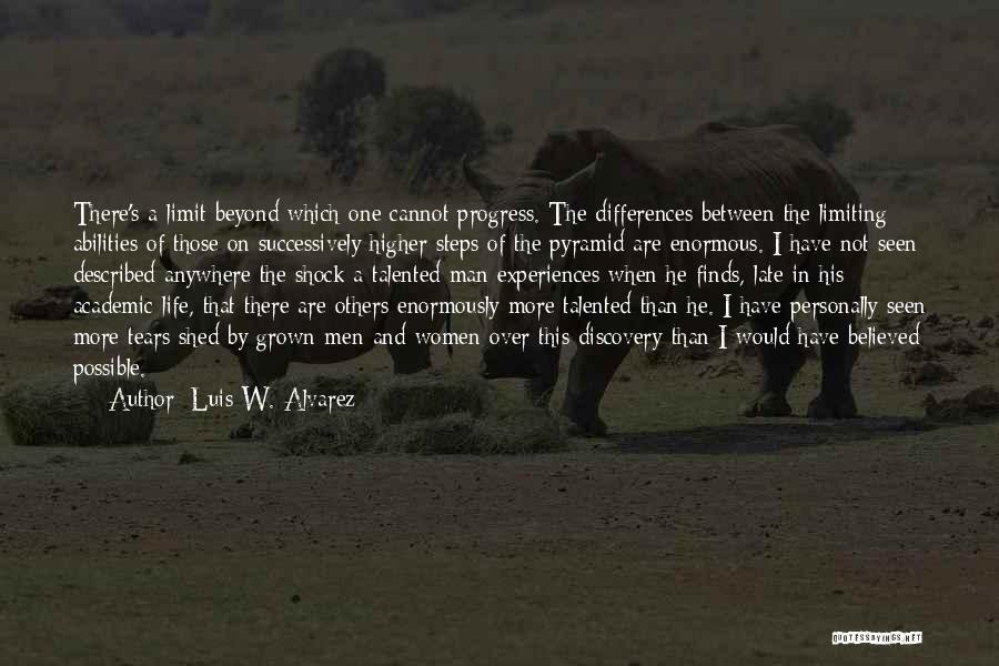 Limiting Others Quotes By Luis W. Alvarez