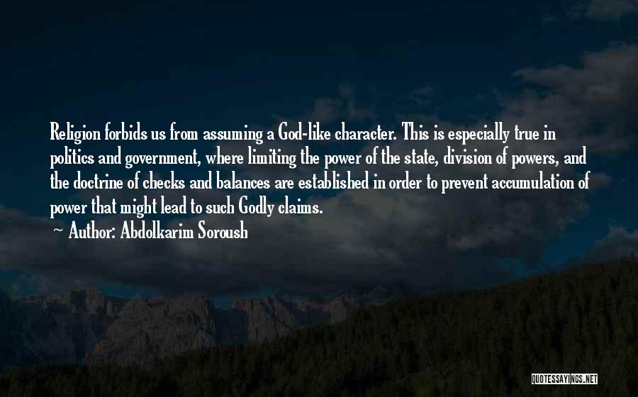 Limiting Power Quotes By Abdolkarim Soroush