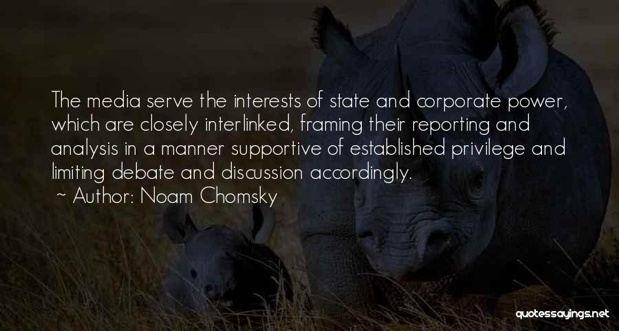 Limiting Power Quotes By Noam Chomsky