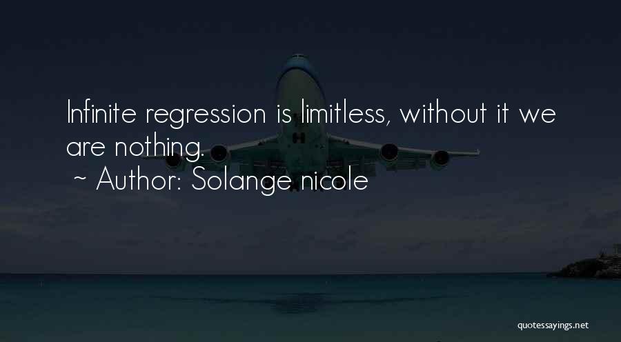 Limitless Life Quotes By Solange Nicole