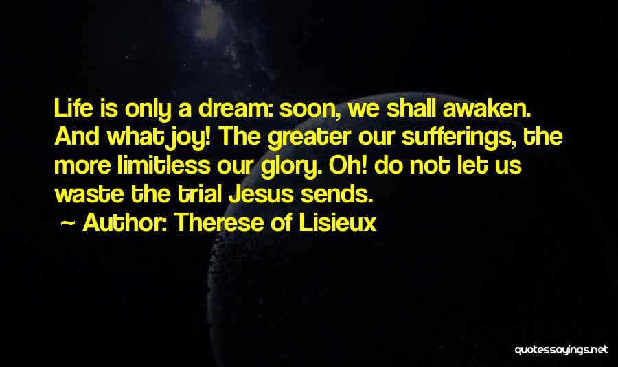 Limitless Life Quotes By Therese Of Lisieux