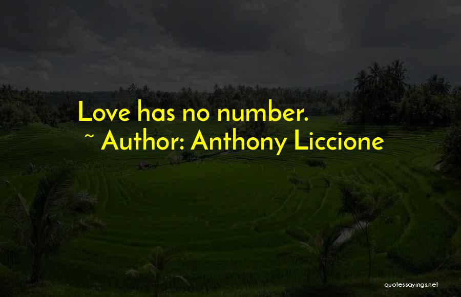 Limitless Love Quotes By Anthony Liccione