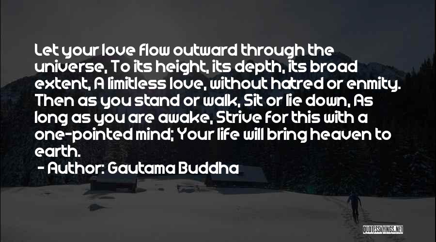 Limitless Love Quotes By Gautama Buddha