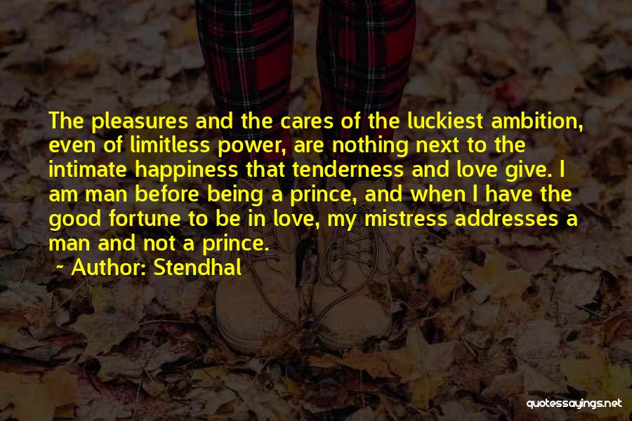 Limitless Love Quotes By Stendhal