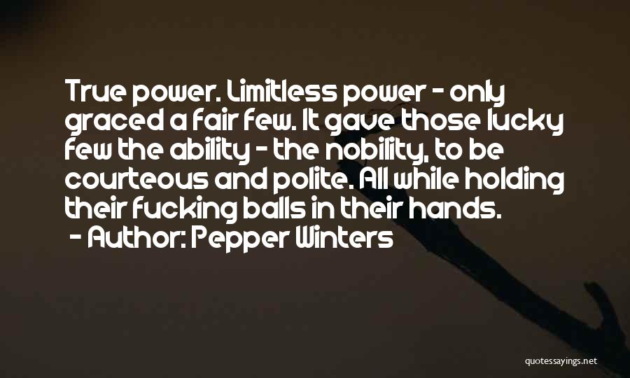 Limitless Quotes By Pepper Winters