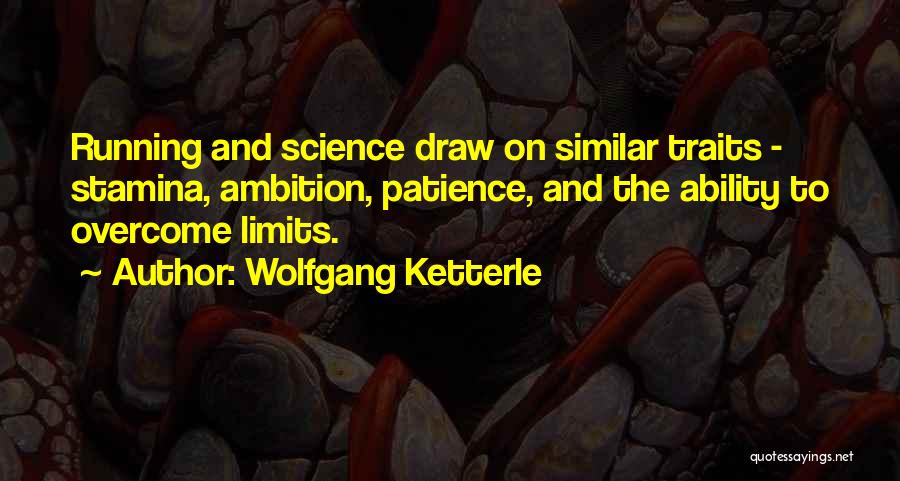 Limits In Patience Quotes By Wolfgang Ketterle