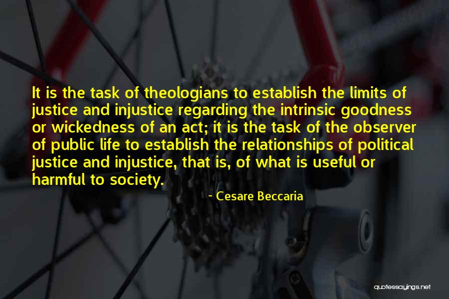 Limits In Relationships Quotes By Cesare Beccaria