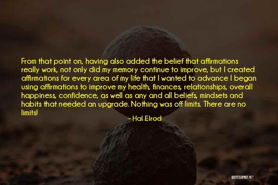 Limits In Relationships Quotes By Hal Elrod