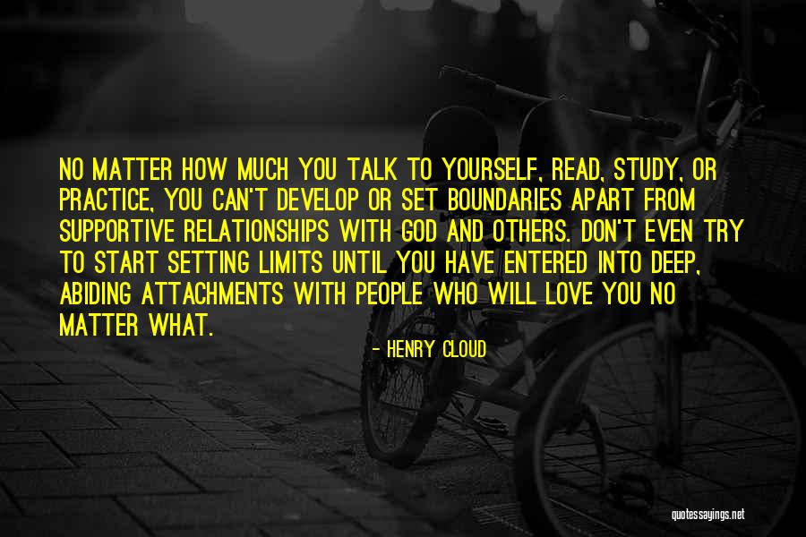 Limits In Relationships Quotes By Henry Cloud