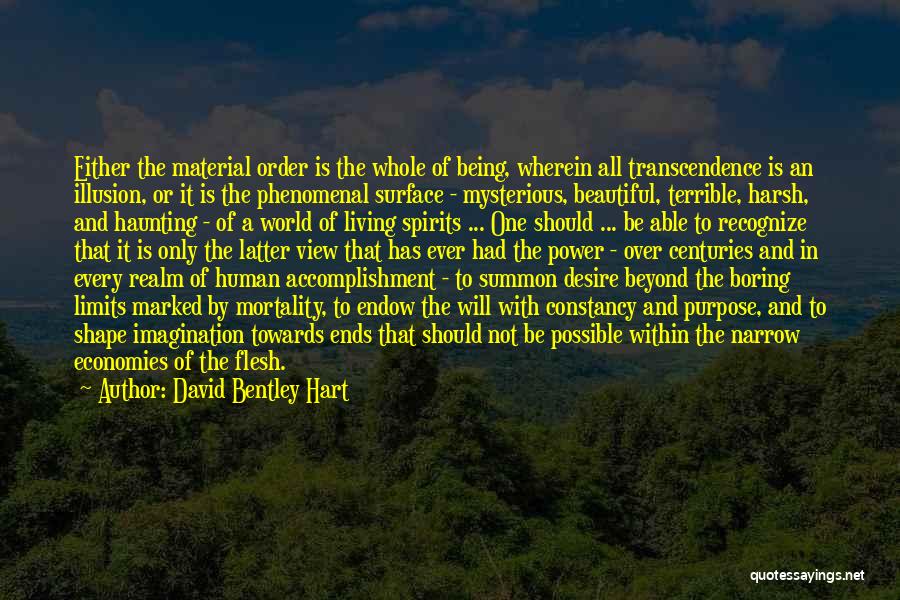 Limits Of Imagination Quotes By David Bentley Hart