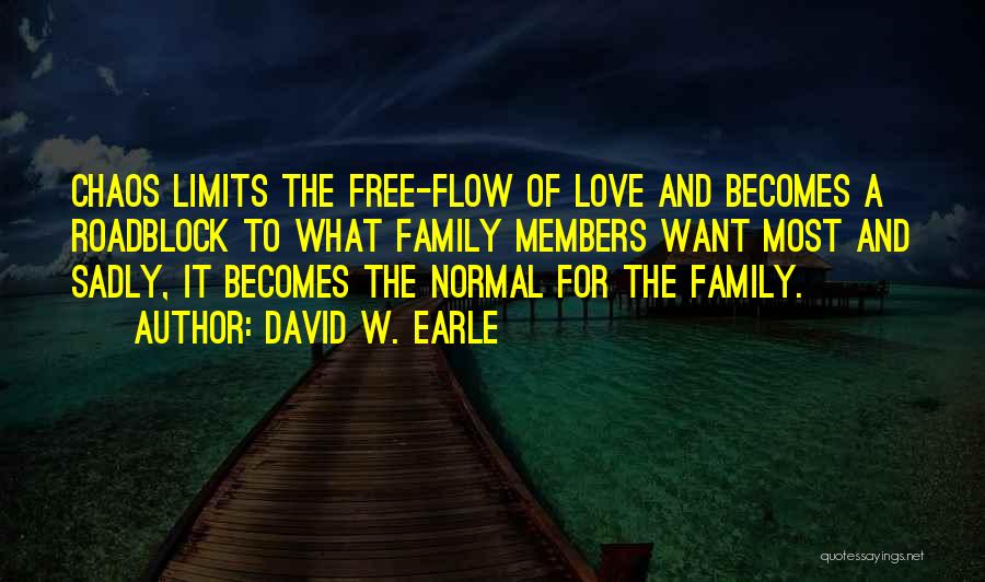 Limits Of Love Quotes By David W. Earle