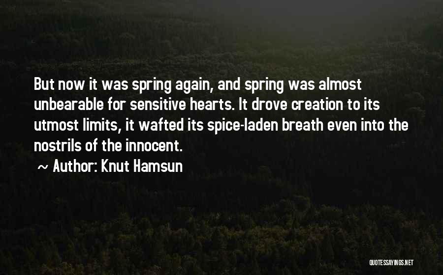 Limits Of Love Quotes By Knut Hamsun