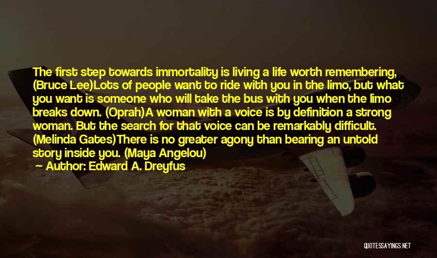 Limo Quotes By Edward A. Dreyfus