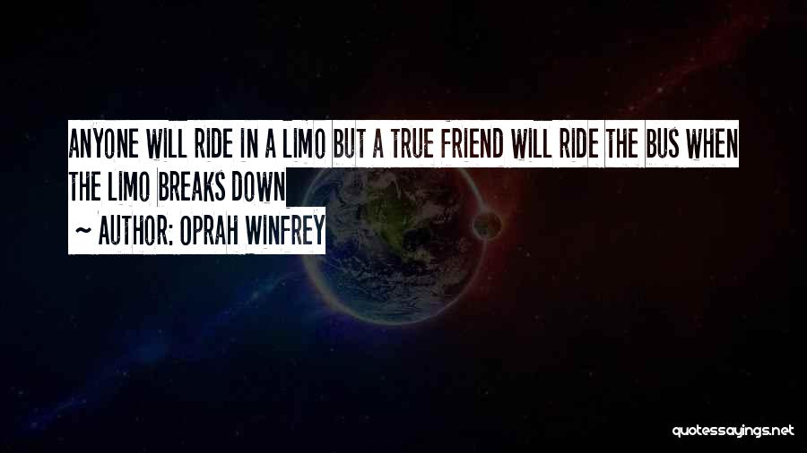 Limo Quotes By Oprah Winfrey