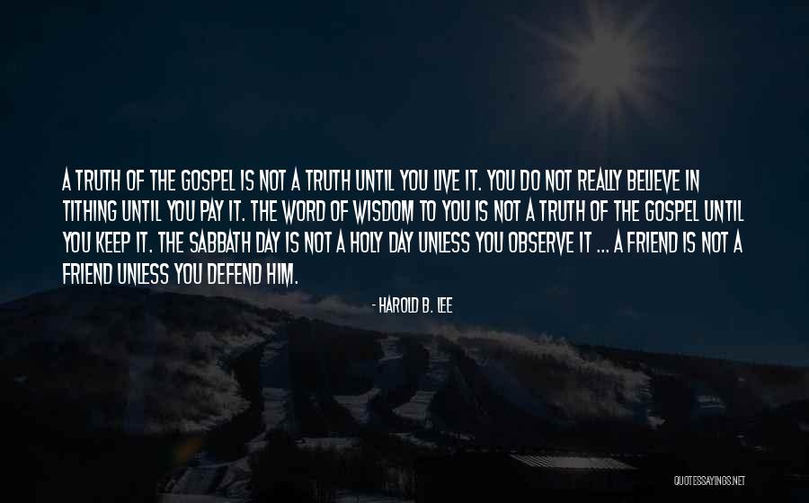 Limonadenata Quotes By Harold B. Lee Limonadenata Quotes By Harold B. Lee