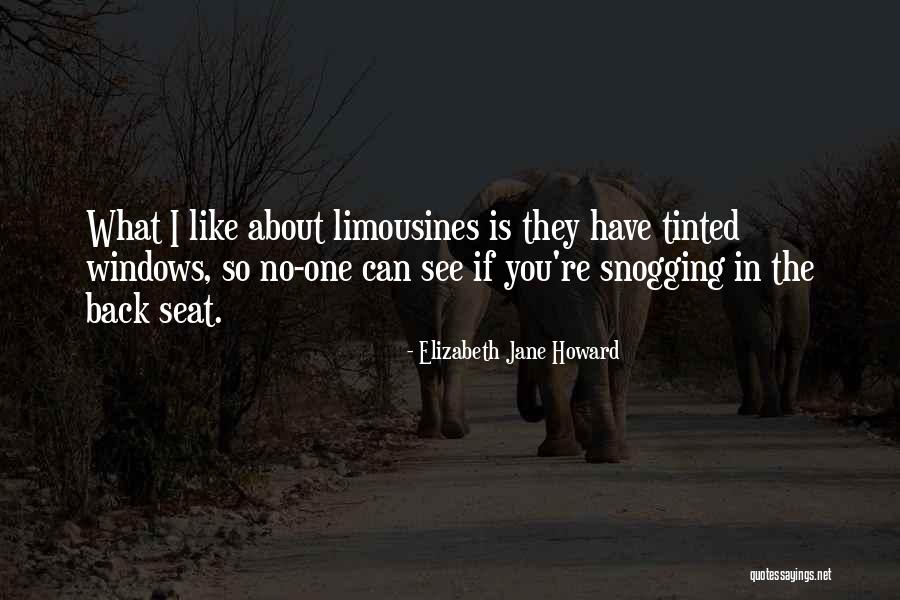 Limousines Quotes By Elizabeth Jane Howard