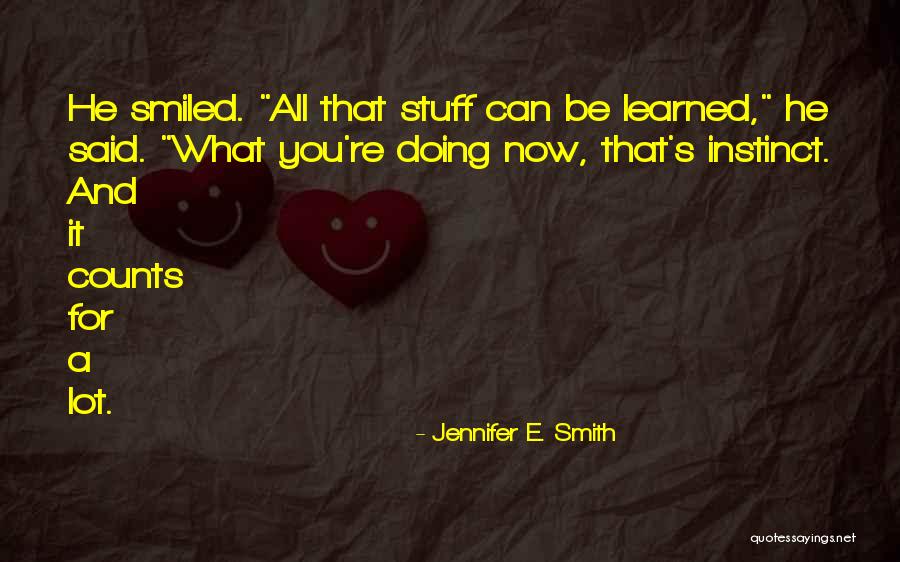 Limpit New England Quotes By Jennifer E. Smith Limpit New England Quotes By Jennifer E. Smith
