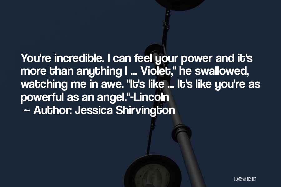 Lincoln And Violet Quotes By Jessica Shirvington