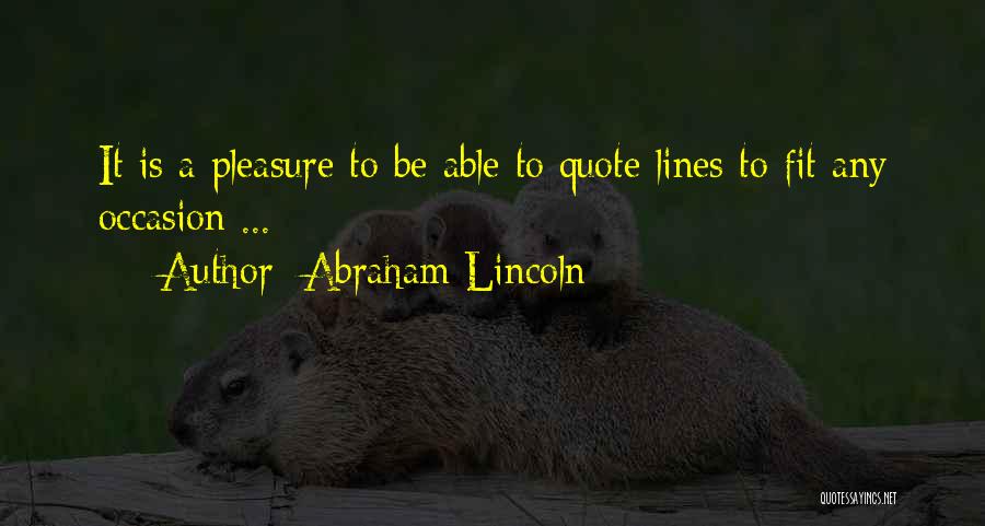 Lincoln Quotes By Abraham Lincoln