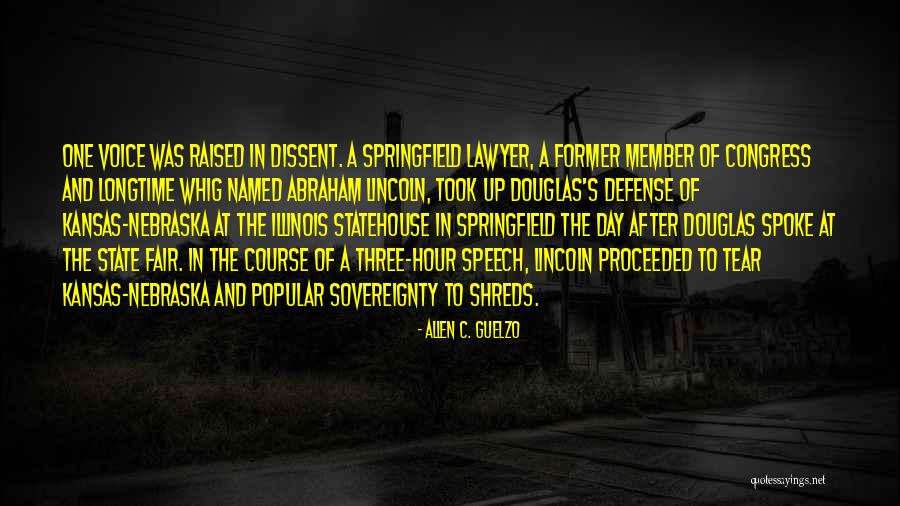 Lincoln's Quotes By Allen C. Guelzo Lincoln's Quotes By Allen C. Guelzo