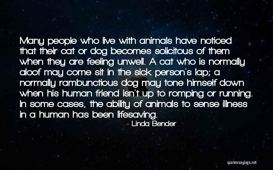 Linda Bender Quotes 1250911