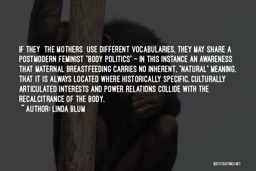 Linda Blum Quotes 2059693